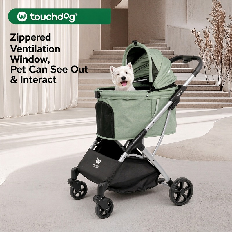 touchdog Foldable Pet Stroller