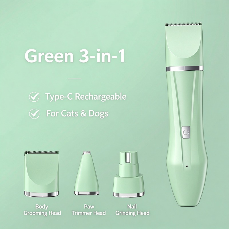 4-in-1 Professional Pet Grooming Trimmer - Image 6