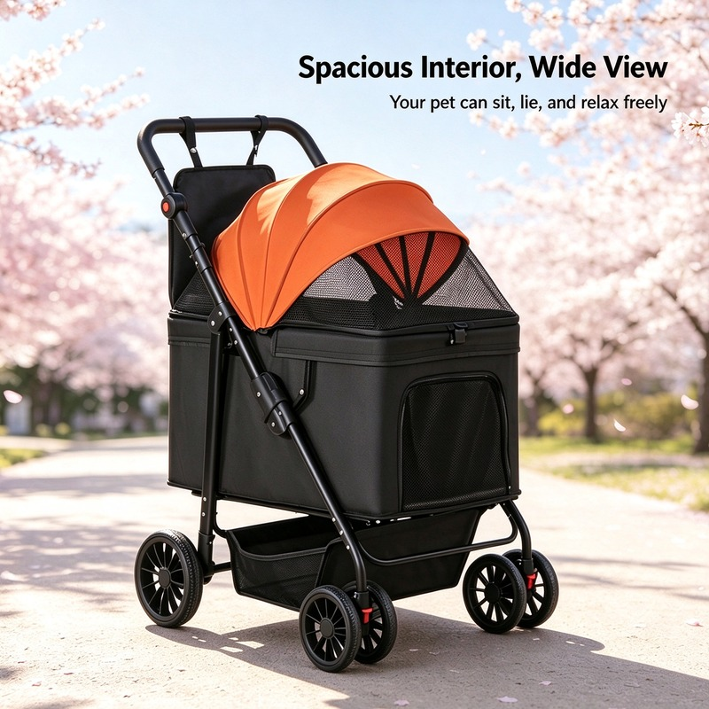 Roomy Pet Stroller - Image 3