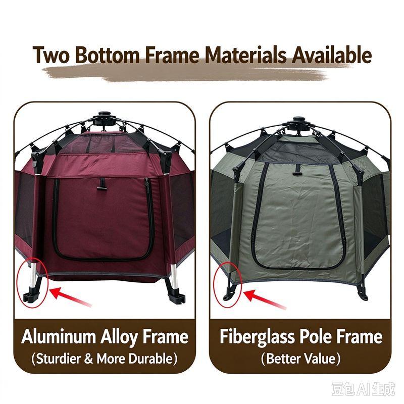 Pop-Up Portable Pet Tent & Outdoor Dog Playpen - Image 2