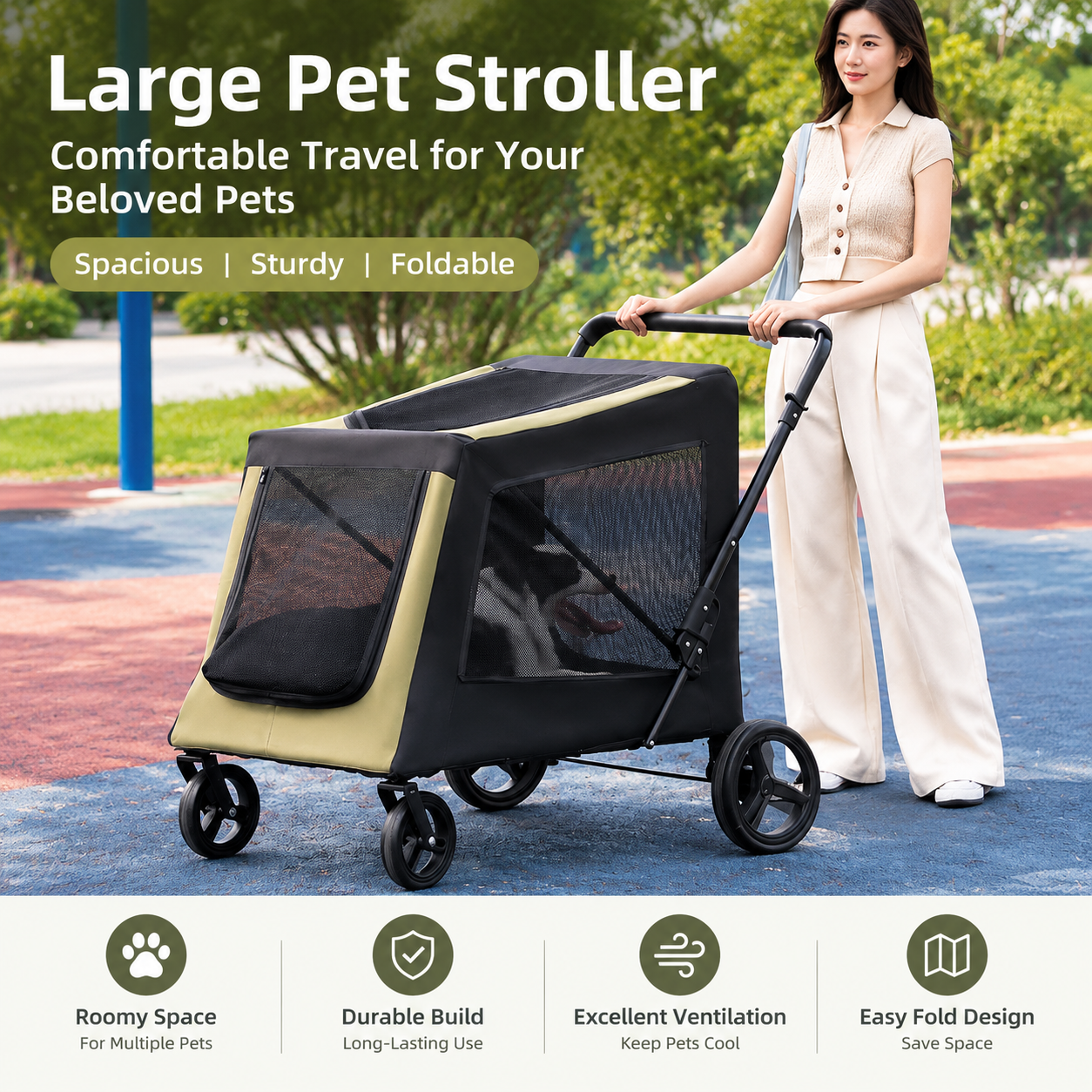 Large Pet Stroller
