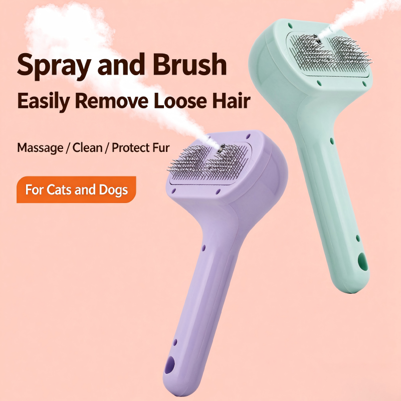 Steam Pet Grooming Brush for Cats & Dogs - Image 3