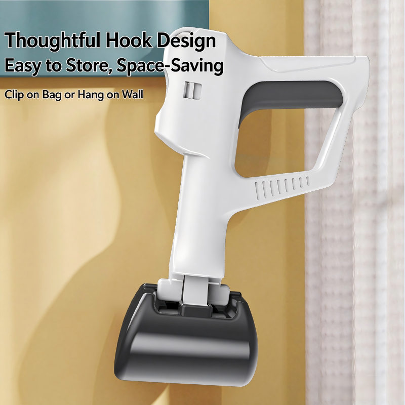 Long Handle Dog Pooper Scooper with Built-in Bag Dispenser - Image 2