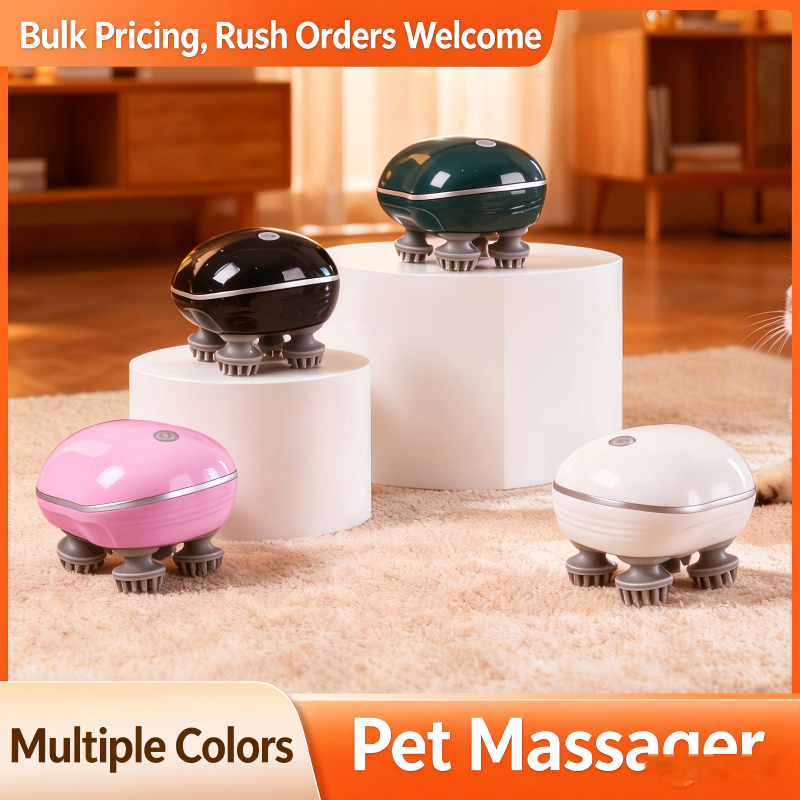 Quiet Handheld Pet Massager for Cats & Dogs - Image 2