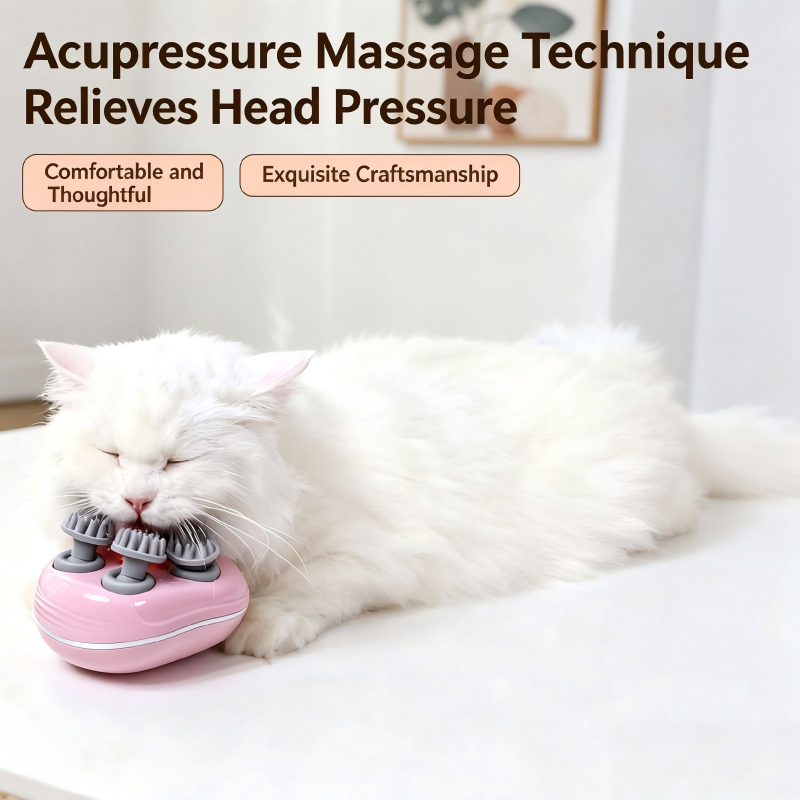Quiet Handheld Pet Massager for Cats & Dogs - Image 3