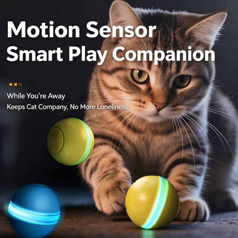 Smart Interactive Cat Toy Ball