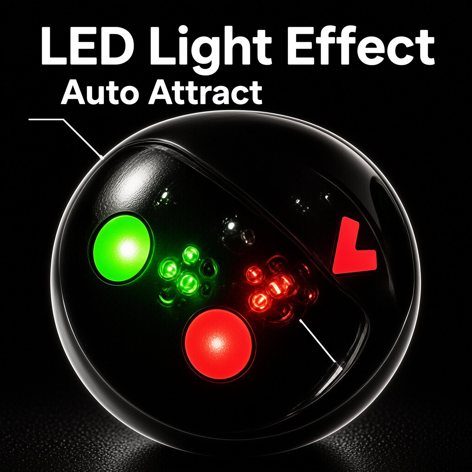 Laser Cat Toy Ball with Plush Teaser Pendant, Electric Glowing Interactive Toy for Cat Self Play - Image 2